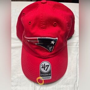New England Patriots NFL ‘47 clean up adjustable hat one size fits all